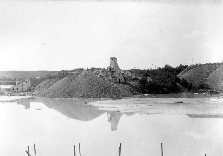 View of the Mining Corporation Silver Mine