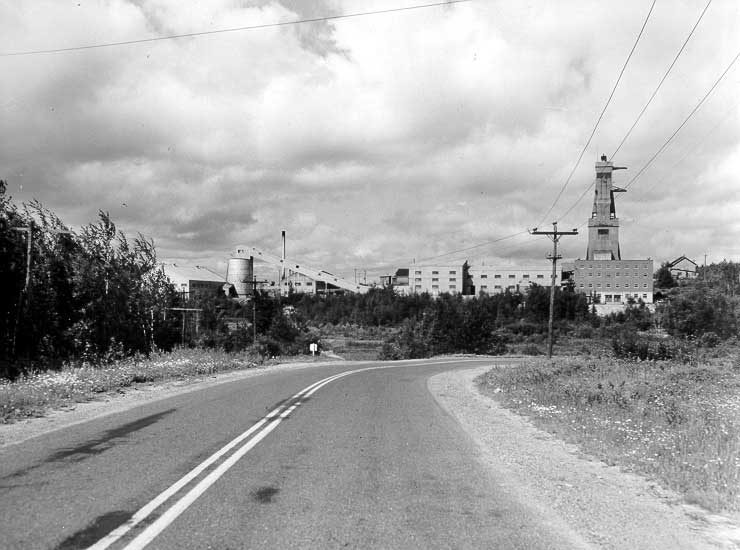 View of the Buffalo Ankerite Mine