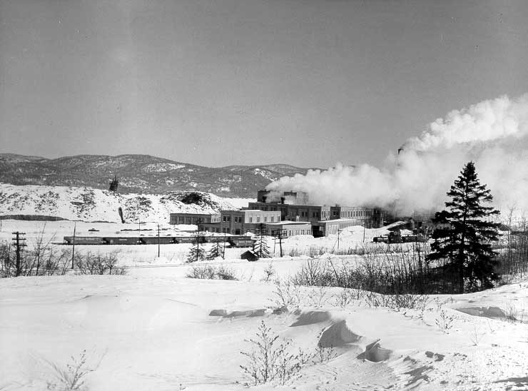 Fraser Paper Mill, Campbellton, New Brunswick