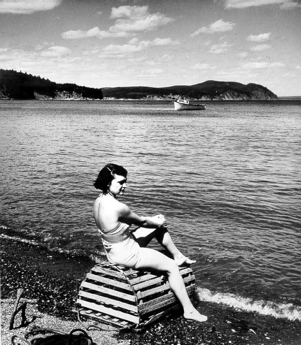 Relaxing by the water in Fundy National Park