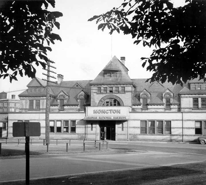 Exterior of Moncton Station