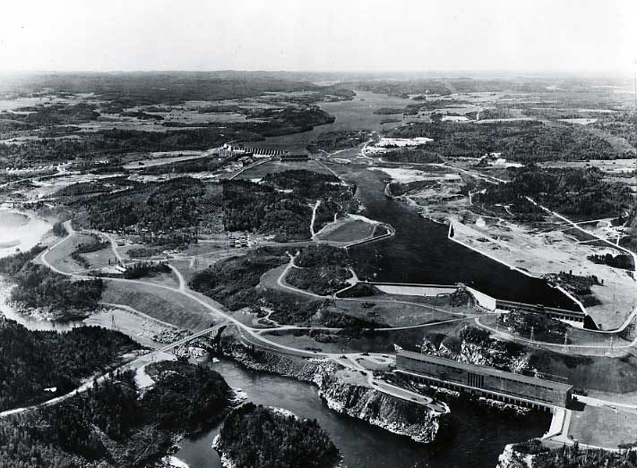 Power development, Shipsaw, Quebec