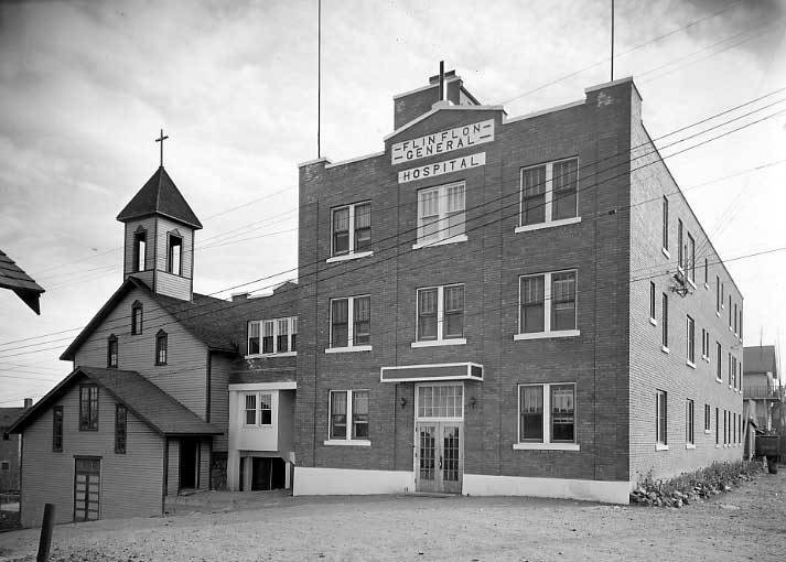 General hospital in Flin Flon. Manitoba