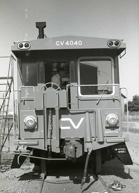 New caboose 4040 for the Central Vermont Railway