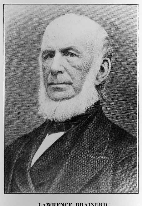 Lawrence Brainerd, first Clerk and a Manager of the Vermont Central and Vermont & Canada Railroads