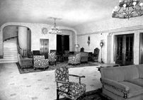 Reception area for the banquet room, Bessborough Hotel