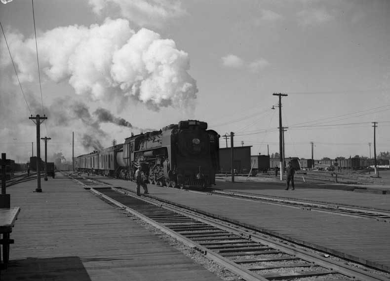 First train over centralized traffic control, Pacific Junction