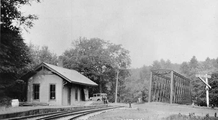 Williamsville, Vermont station, Central Vermont Railway