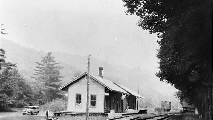 Jamaica, Vermont station, Central Vermont Railway
