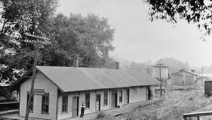 South Londonderry, Vermont, terminus of the Central Vermont Railway
