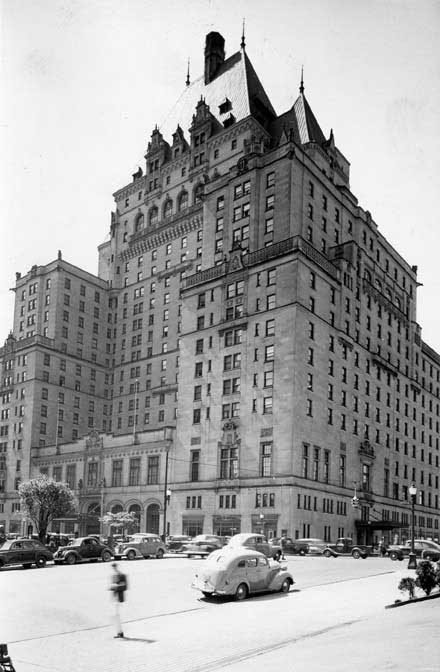 Exterior view of the Vancouver Hotel