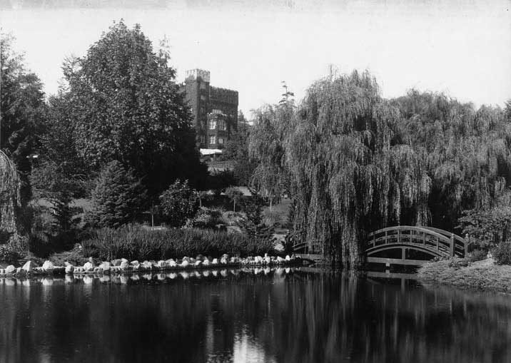 View of the Dunsmuir Residence at Hatley Park