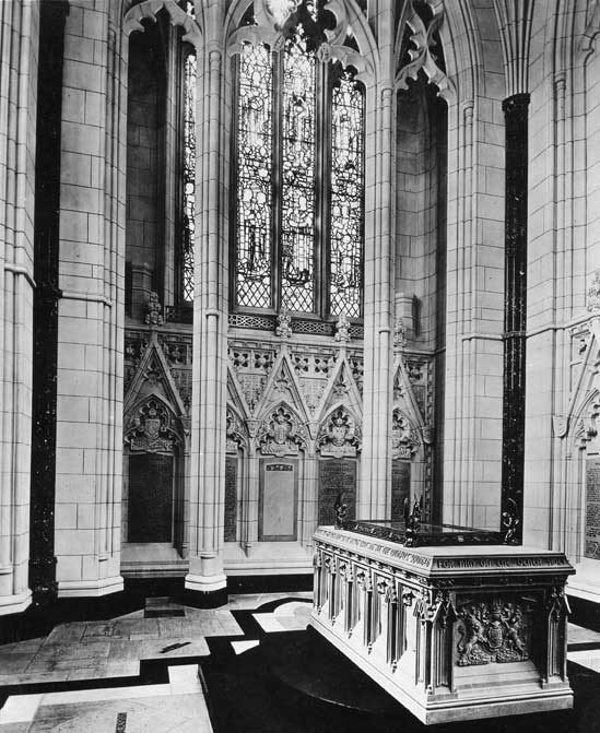 Interior of the Memorial Chapel, Peace Tower