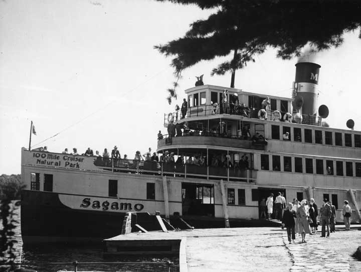 The Sagamo at the Royal Muskoka Wharf, Muskoka Lakes