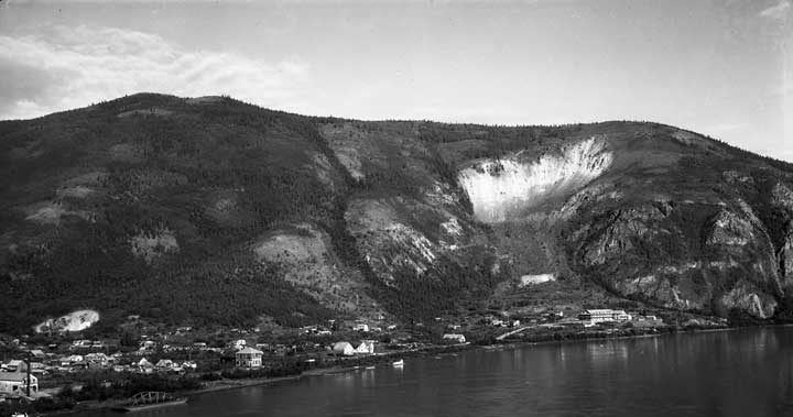 A view of Dawson, Yukon Territory