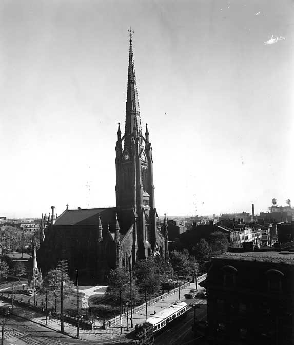 St. James Cathedral, Church of England, located at King and Church Streets, Toronto