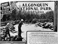 Grand Trunk advertisement for Algonquin Park