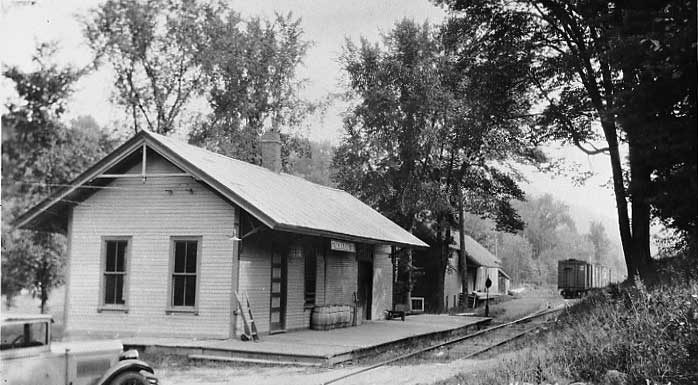 New Fane, Vermont Station, Central Vermont Railway