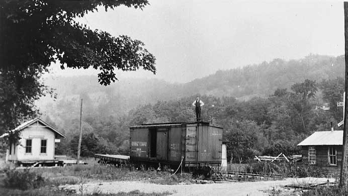 West Townshend, Vermont Station, Central Vermont Railway