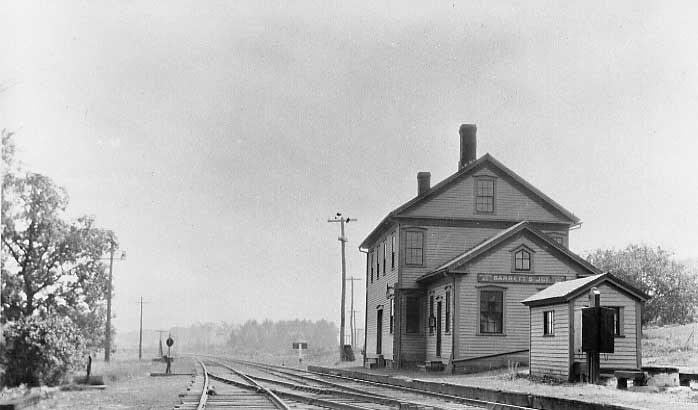 Barrett's Junction, Massachusetts Station, Central Vermont Railway