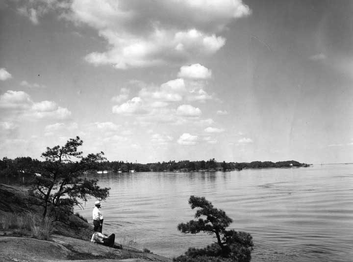 A Thousand Islands scenic view, Fernbank
