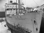 C.N.S.S. Lady Rodney dry docked in Saint John