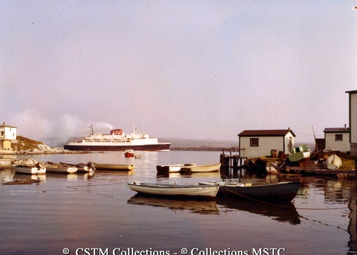 MV William Carson leaving Port aux Basques, NFLD en-route to North Sydney, NS