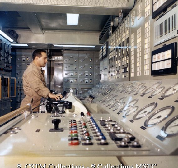 Engine room of the MV Frederick Carter