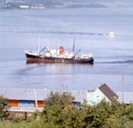 SS Springdale sailing near Corner Brook, NFLD