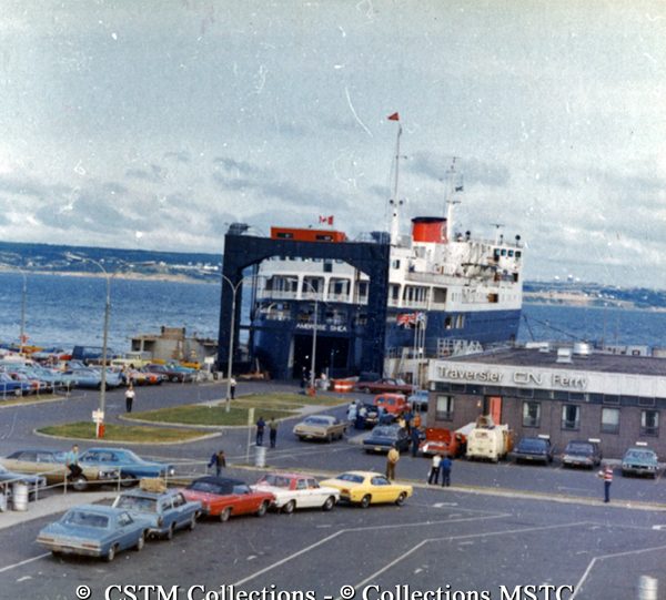 MV Ambrose Shea at ferry terminal