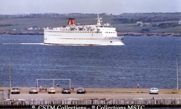 Ferry MV Marine Nautica at sea near North Sydney, N.S.
