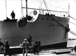 Sugar being unloaded off the S.S. Lady Nelson in Halifax