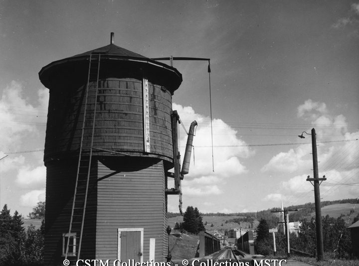 Water tower located in Causapscal, Quebec