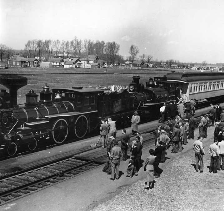 Cornwall residents come to see the Museum Train