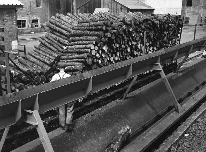 Quebec - La Tuque,  Brown Corporation Plant