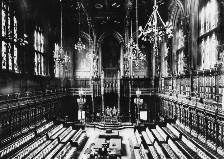 England - British Houses of Parliament, The House of Lords