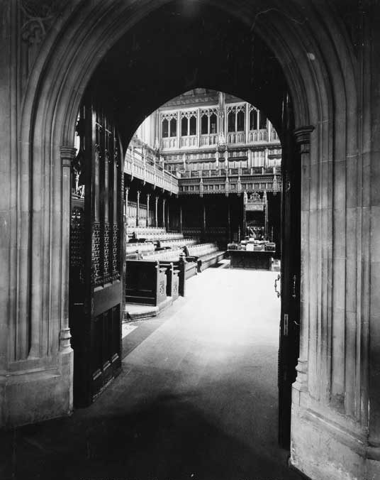 England - the historic chamber in which the laws of England are made