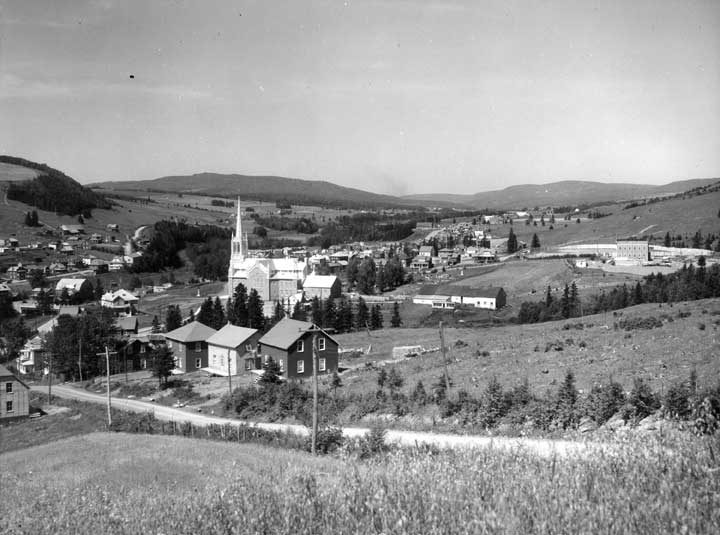 Scenic view of Causapscal, Quebec