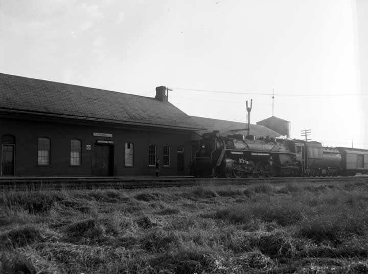 View of Cornwall station