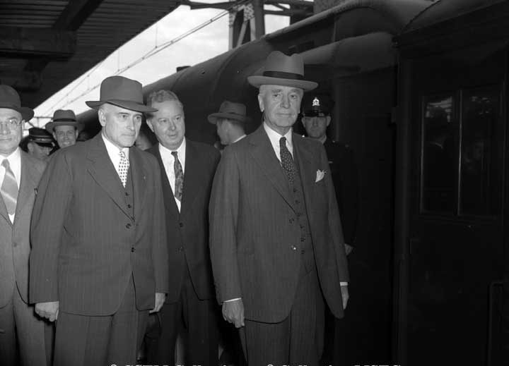 U.S. Secretary of State Cordell Hull at Central Station