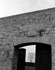 Plaque indicating the name and construction date of Fort Erie