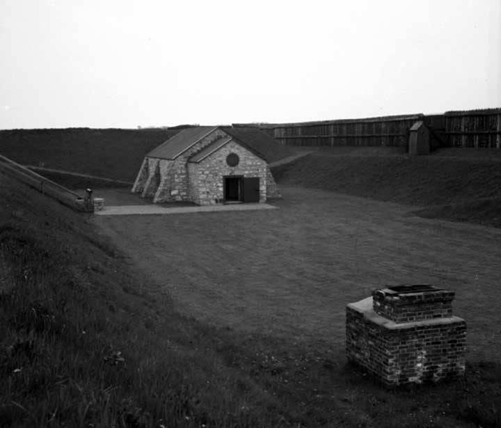 Powder magazine used at Fort George, Niagara-on-the-Lake