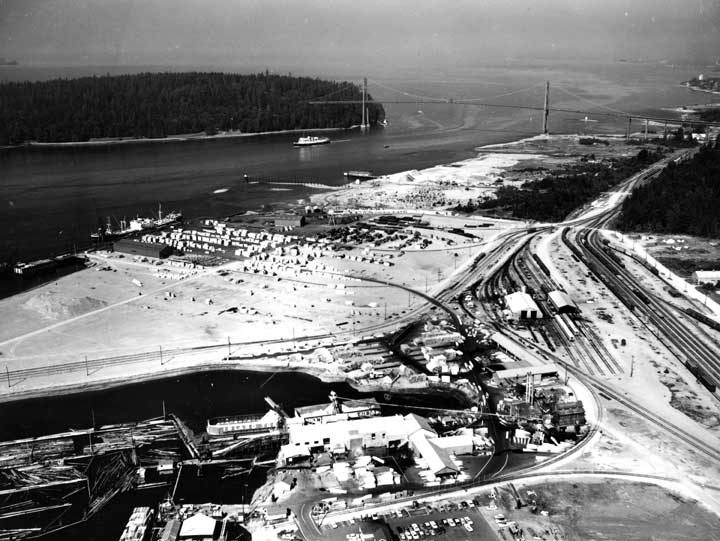 Pacific Great Eastern’s Terminal Facilities, North Vancouver, B.C.