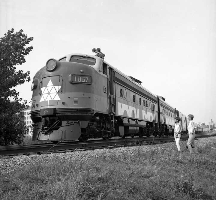 Canadian Centennial train