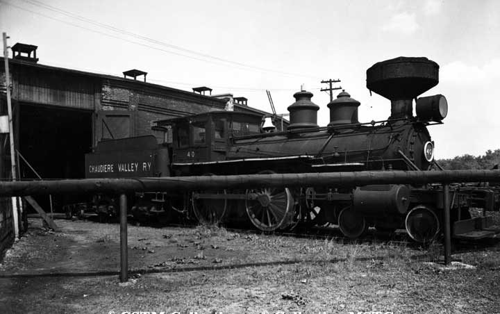 Historic locomotive #40 - Chaudiere Valley Railway