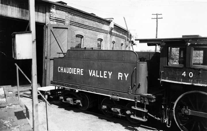Historic locomotive #40 - Chaudiere Valley Railway
