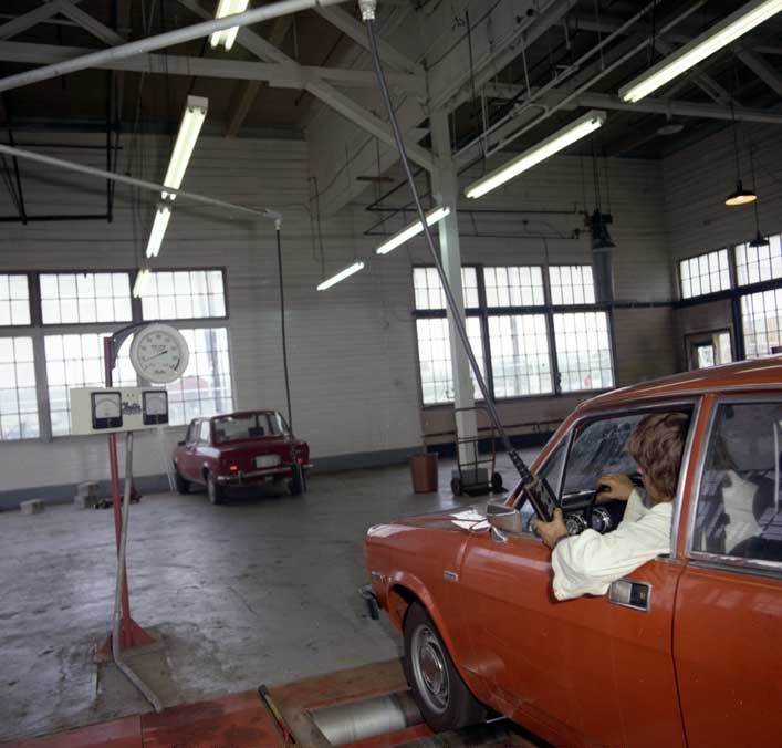 Auto Port - dynamometer in use