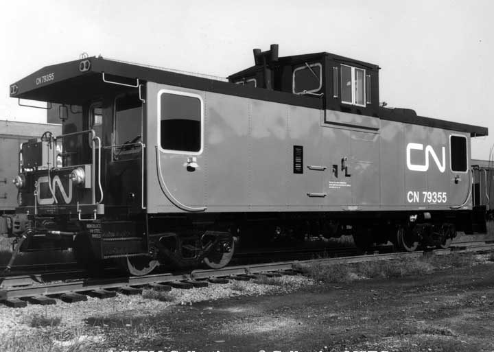 Caboose built at Pte. St. Charles shops