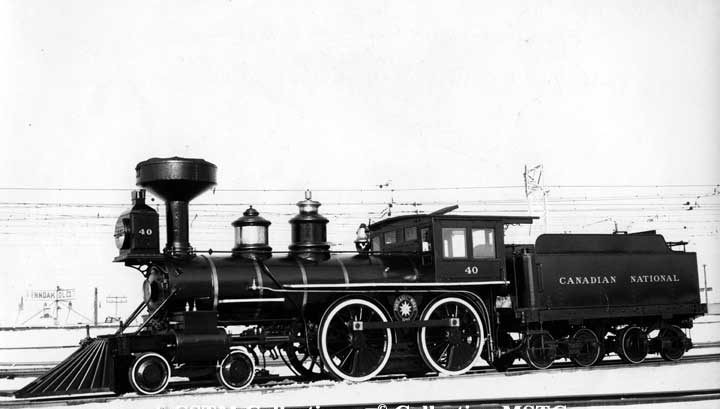 Historic locomotive #40 - rebuilt for St. Albans Centenary Celebration