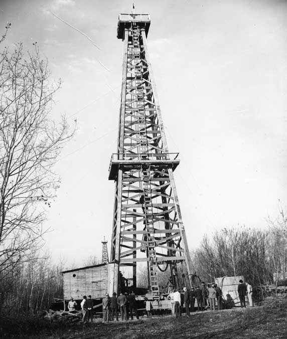 Vermillion Oilfields - Oil drilling operations